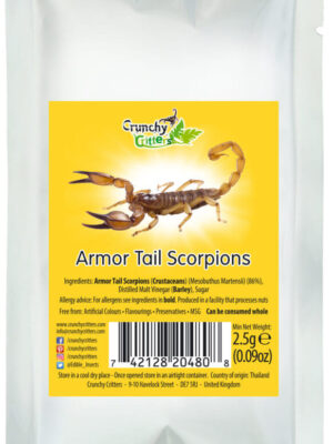 Armor Tail Scorpions (2,5g; dehydrated)